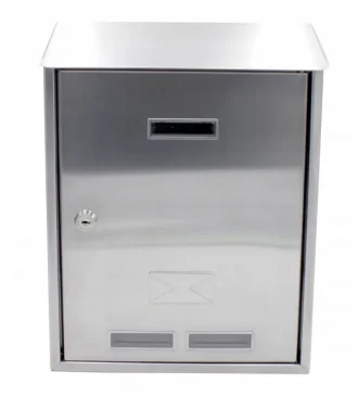 Metallinen rosterinen Lukollinen postilaatikko RST 300 x 250 x 100 mmLukollinen postilaatikko RST 300 x 250 x 100 mm